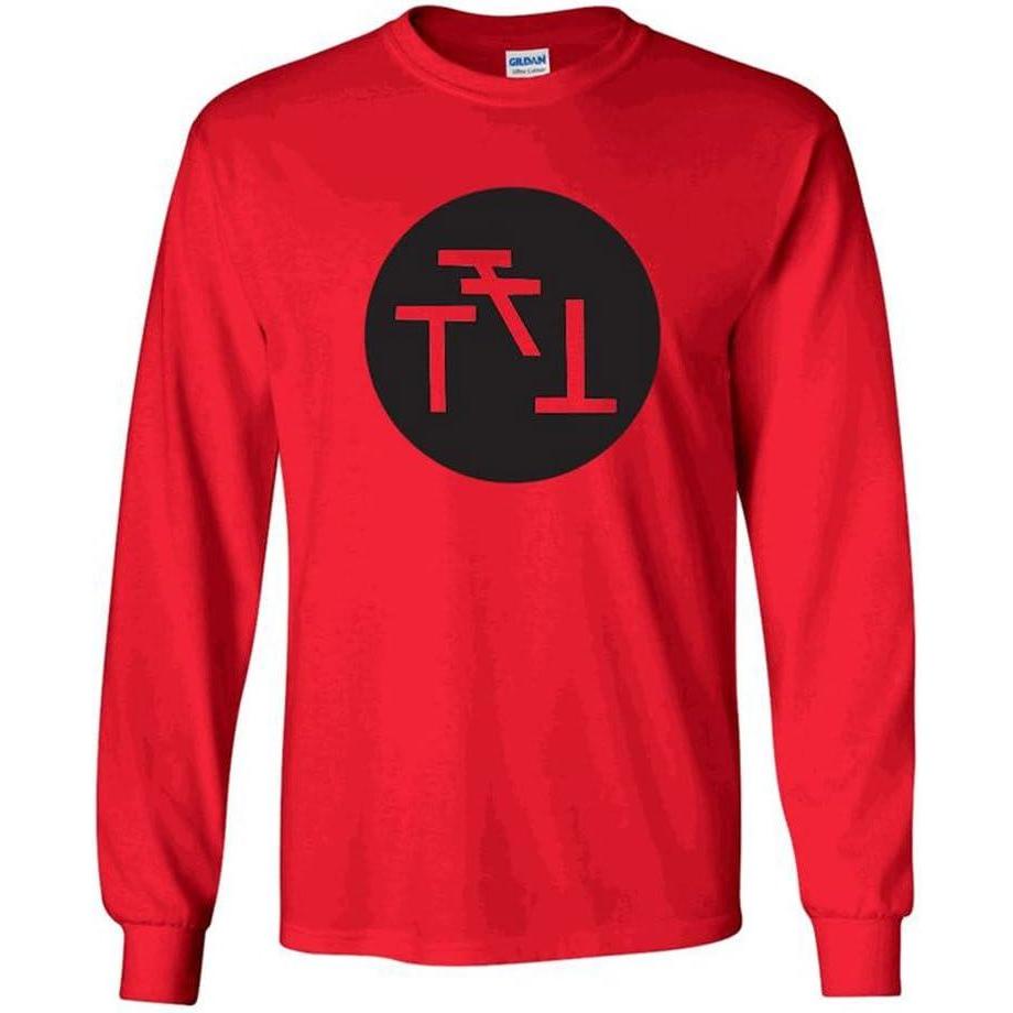 imagePhi Sigma Kappa Logo Long Sleeve TeeRed