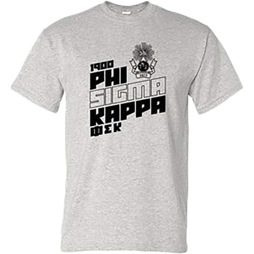 imagePhi Sigma Kappa Upstanding TeeSports Grey