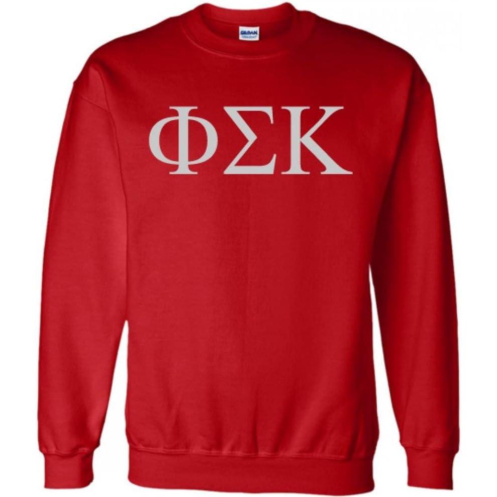 imagePhi Sigma Kappa World Famous Greek CrewneckRed