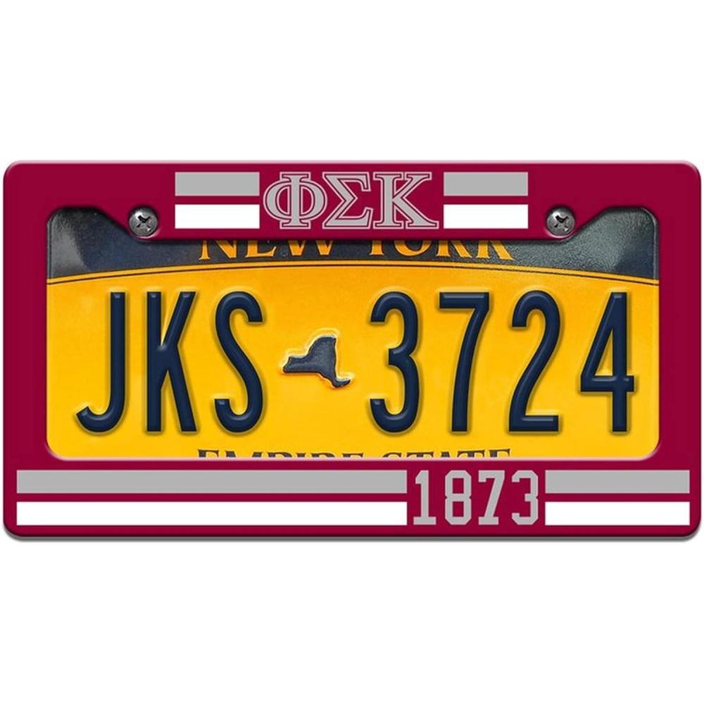 imagePhi Sigma Kappa Year License Plate Frame