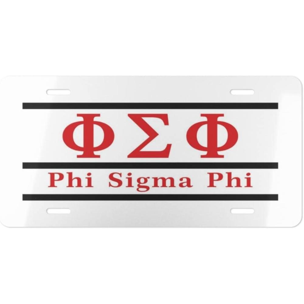 imagePhi Sigma Phi Lettered Lines License Covers