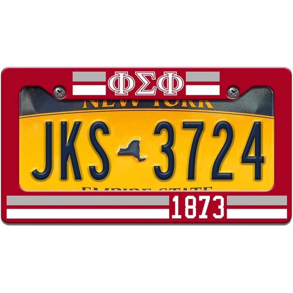 imagePhi Sigma Phi Year License Plate Frame