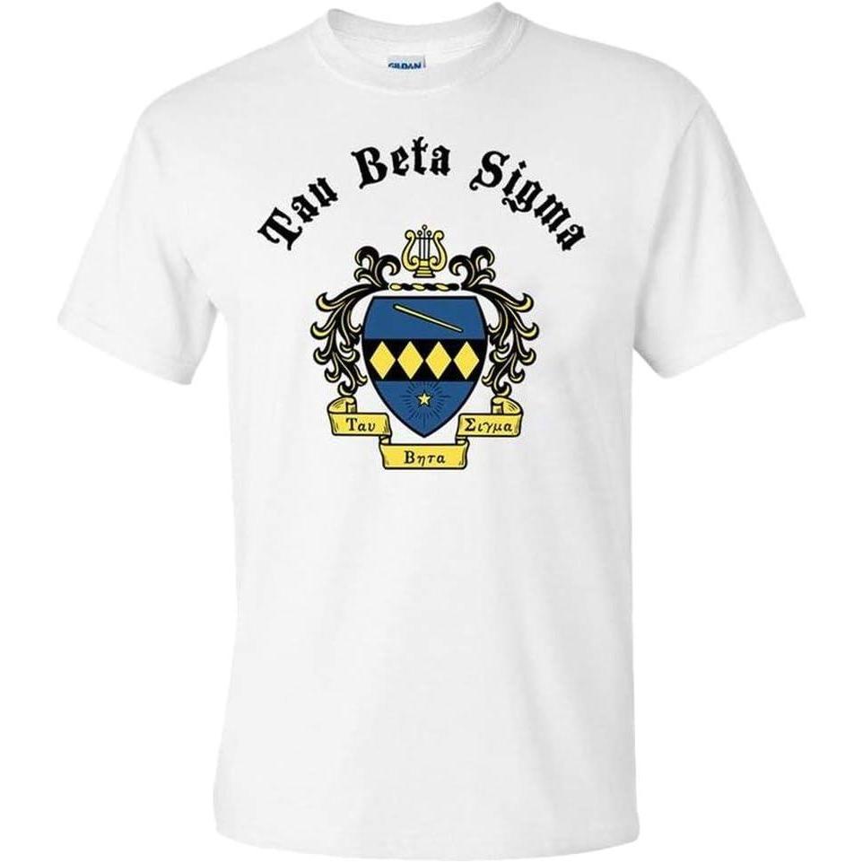 imageTau Beta Sigma Vintage Crest TShirtWhite