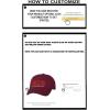 Personalized Phi Sigma Phi Greek Line Hat(Maroon)