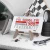 Phi Sigma Phi Year License Plates
