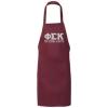 Greekgear Phi Sigma Kappa Large Apron Maroon
