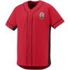 Phi Sigma Kappa Fraternity Crest Slugger Baseball Jersey(Red/Black)