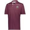 Phi Sigma Kappa Greek Crest Emblem Defer Polo(Maroon/White)