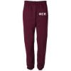 Phi Sigma Kappa Greek Lettered Thigh Sweatpants(Maroon)