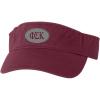 Phi Sigma Kappa Greek Oval Heavy Visor(Maroon W/Red Thread Color)