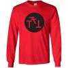 Phi Sigma Kappa Logo Long Sleeve Tee(Red)