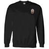 Phi Sigma Kappa World Famous Crest – Shield PATCH Crewneck Sweatshirt(Black)