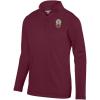 Phi Sigma Kappa World Famous Crest Wicking Fleece Pullover(Maroon)