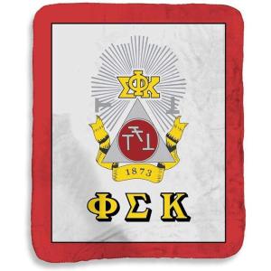 Greekgear Phi Sigma Kappa Sherpa Lap Blanket