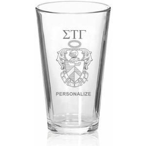 Greekgear Sigma Tau Gamma Mixing Glass Transparent