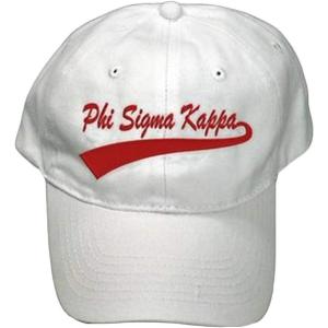 Phi Sigma Kappa Tail Baseball Hat(Cardinal Red)