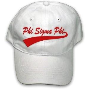 Phi Sigma Phi New Tail Baseball Hat(White)