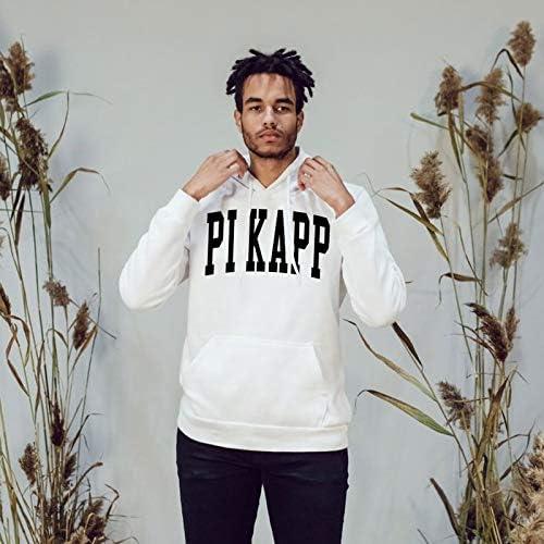 imagePi Kappa Phi PI KAPP Nickname Hooded SweatshirtWhite