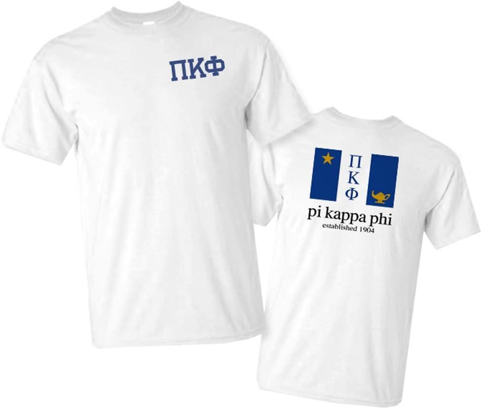 imagePi Kappa Phi PI PHI Flag TShirtWhite