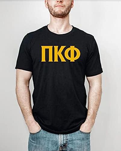 imagePi Kappa Phi PI PHI Letter TeeBlack