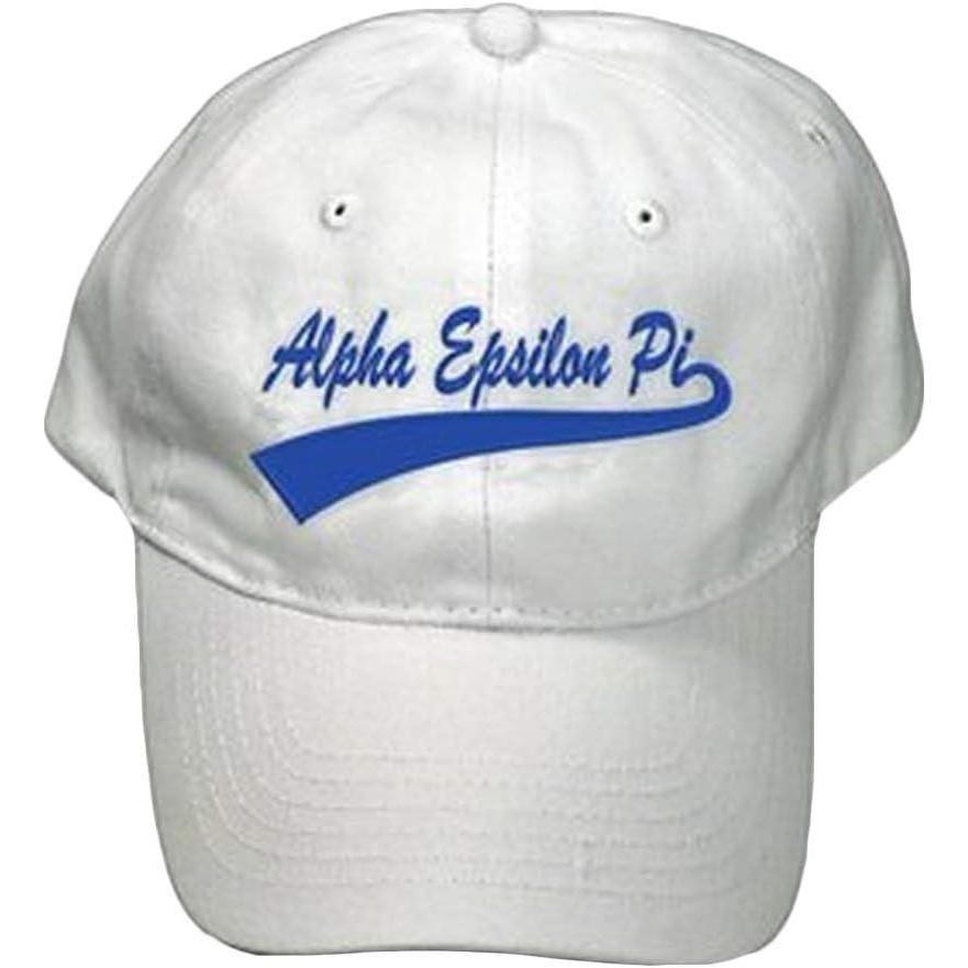 imageGreekgear Alpha Epsilon Pi Tail Baseball HatRoyal Blue