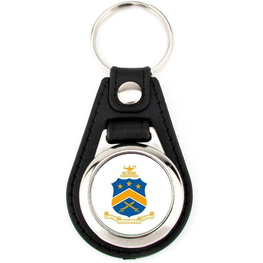 imageGreekgear Pi Kappa Phi Leatherette Teardrop Key Chain