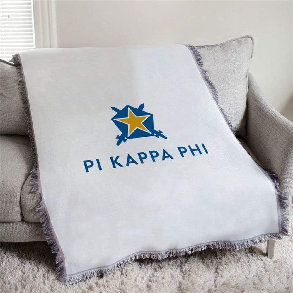 imageGreekgear Pi Kappa Phi PI PHI Shield Afghan Blanket Throw