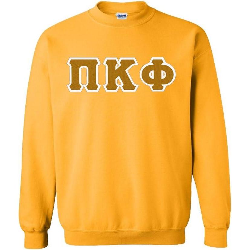 imagePi Kappa Phi Lettered CrewneckAthletic Gold