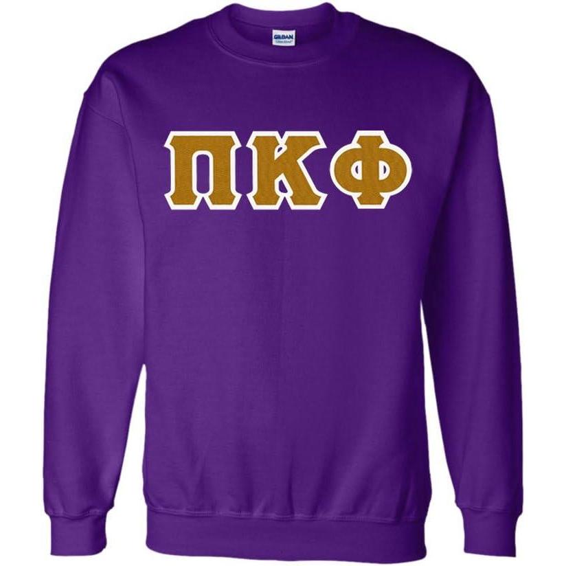 imagePi Kappa Phi Lettered CrewneckPurple