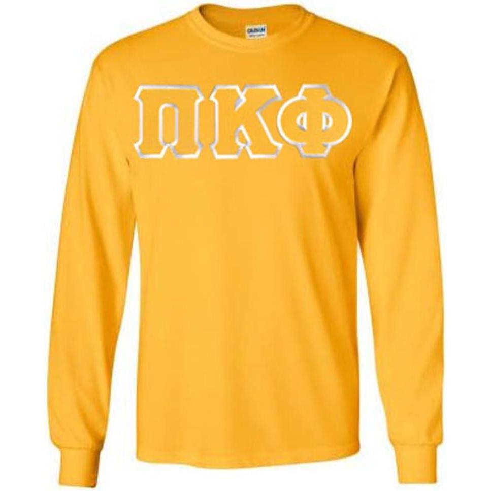 imagePi Kappa Phi Lettered Long SleeveYellow