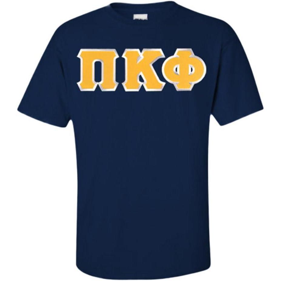 imagePi Kappa Phi Lettered TShirtNavy Blue