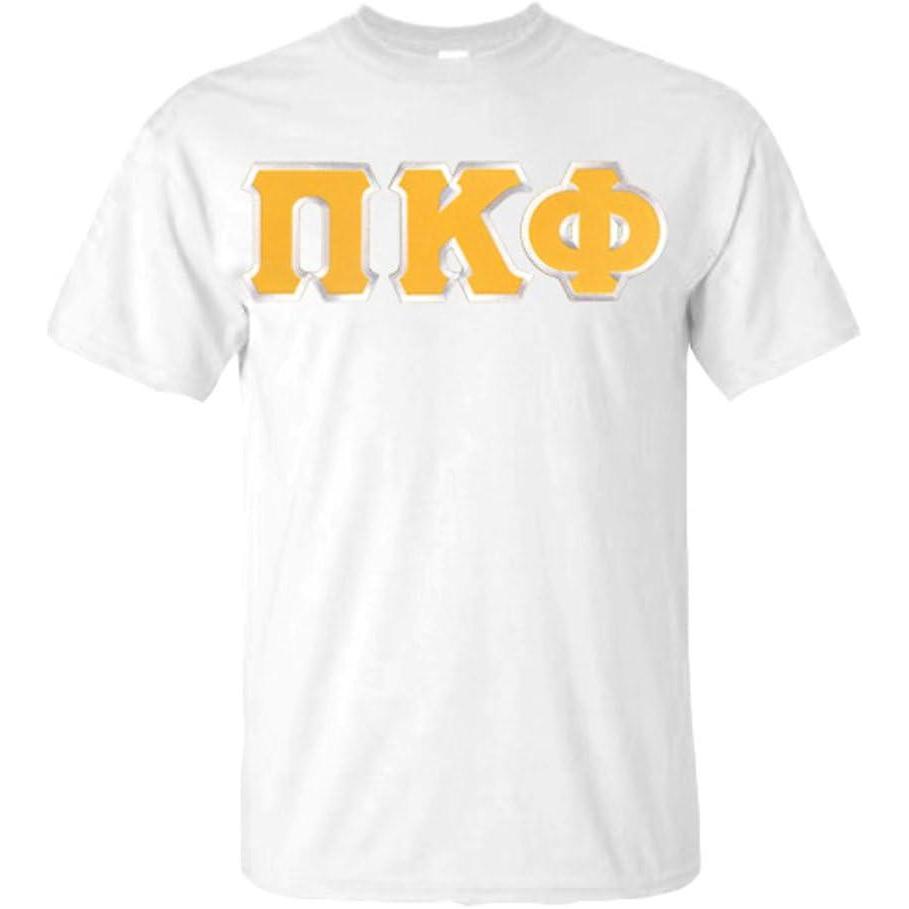 imagePi Kappa Phi Lettered TShirtWhite