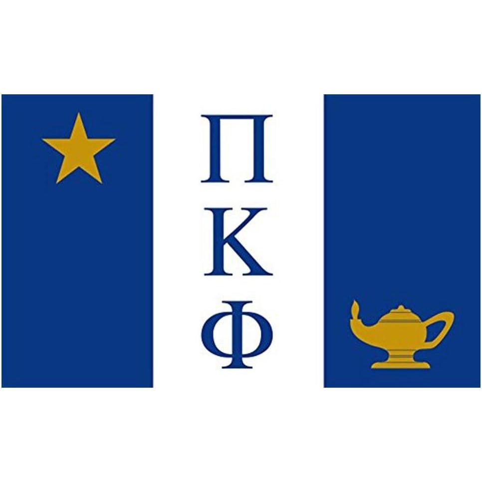 imagePi Kappa Phi PI PHI Flag Decal Sticker