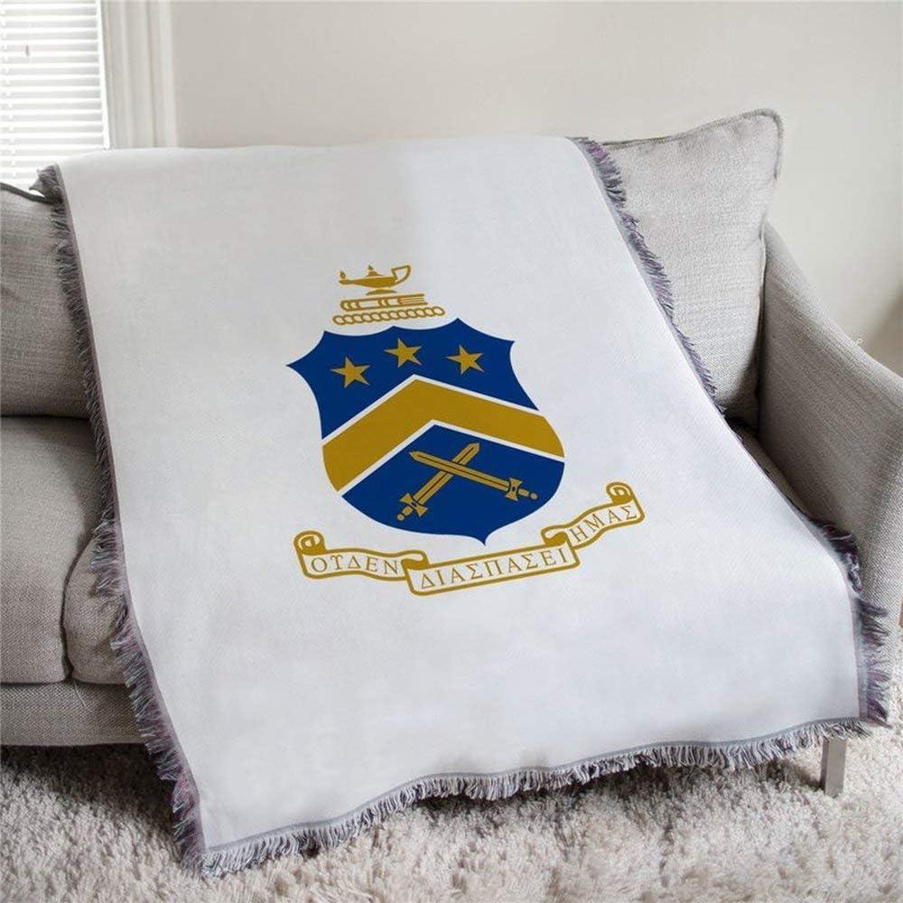 imagePi Kappa Phi PI PHI Full Color Crest Afghan Blanket Throw