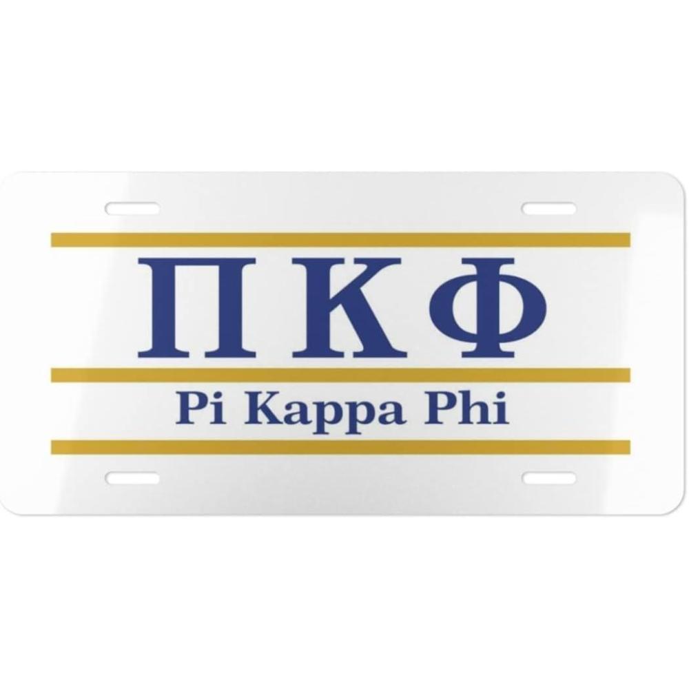 imagePi Kappa Phi PI PHI Lettered Lines License Covers