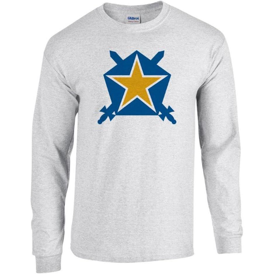 imagePi Kappa Phi PI PHI Star Long Sleeve TeeLight Grey