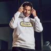 Greekgear Men’s Pi Kappa Phi PI PHI Capsule Hooded Sweatshirt White(White)