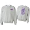 Phi Sigma Pi Lettered World Famous Greek Crewneck(Light Grey)