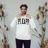 Pi Kappa Phi PI KAPP Nickname Hooded Sweatshirt(White)
