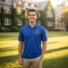 Pi Kappa Phi PI PHI Emblem Polo(True Royal)