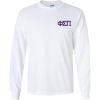 Phi Sigma Pi Flag Long Sleeve T-Shirt(White)