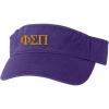 Phi Sigma Pi Greek Letter Visor(Purple)