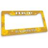 Pi Kappa Phi PI PHI Custom License Plate Frame Gold