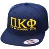 Pi Kappa Phi PI PHI Flatbill Snapback Hats Original(Blue)