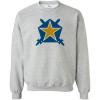 Pi Kappa Phi PI PHI Star Crewneck Sweatshirt(Sports Grey)