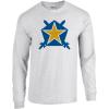Pi Kappa Phi PI PHI Star Long Sleeve Tee(Light Grey)