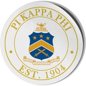 Greekgear Pi Kappa Phi PI PHI Circle Crest – Shield Decal