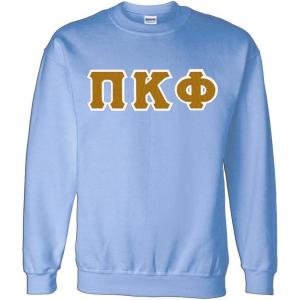 Pi Kappa Phi Lettered Crewneck(Light Blue)