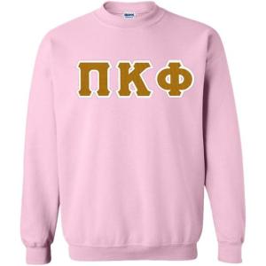 Pi Kappa Phi Lettered Crewneck(Pink)