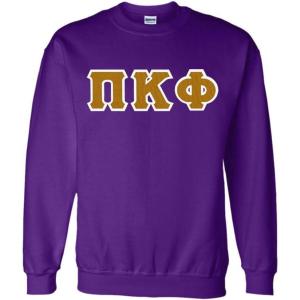 Pi Kappa Phi Lettered Crewneck(Purple)